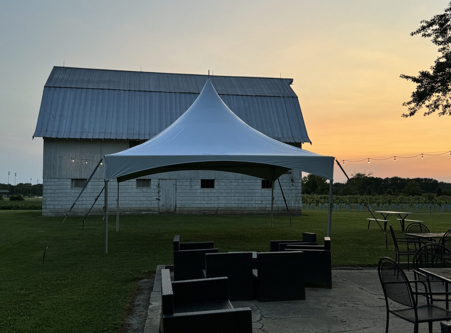 tent rental Sheridan Indiana Noblesville Tent and Event