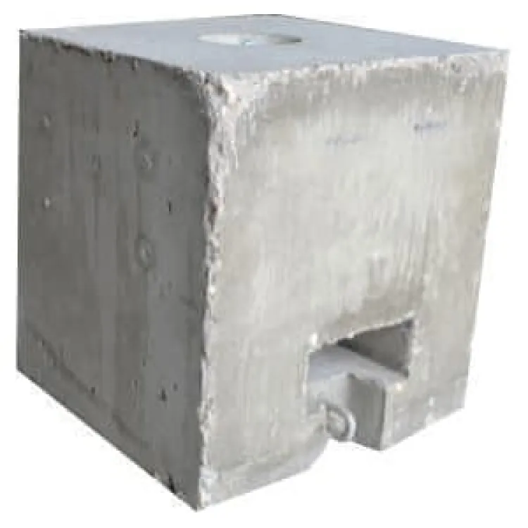 Concrete Tent ballast 700lb