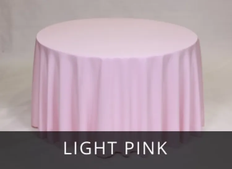 Table Linen's~72 Round Polyester Any Color