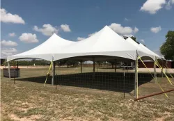 High Peak Frame Tent 30x40 modular Setup