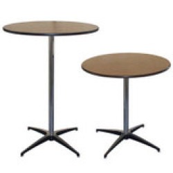 cocktail pedestal table rental Zionsville Indiana