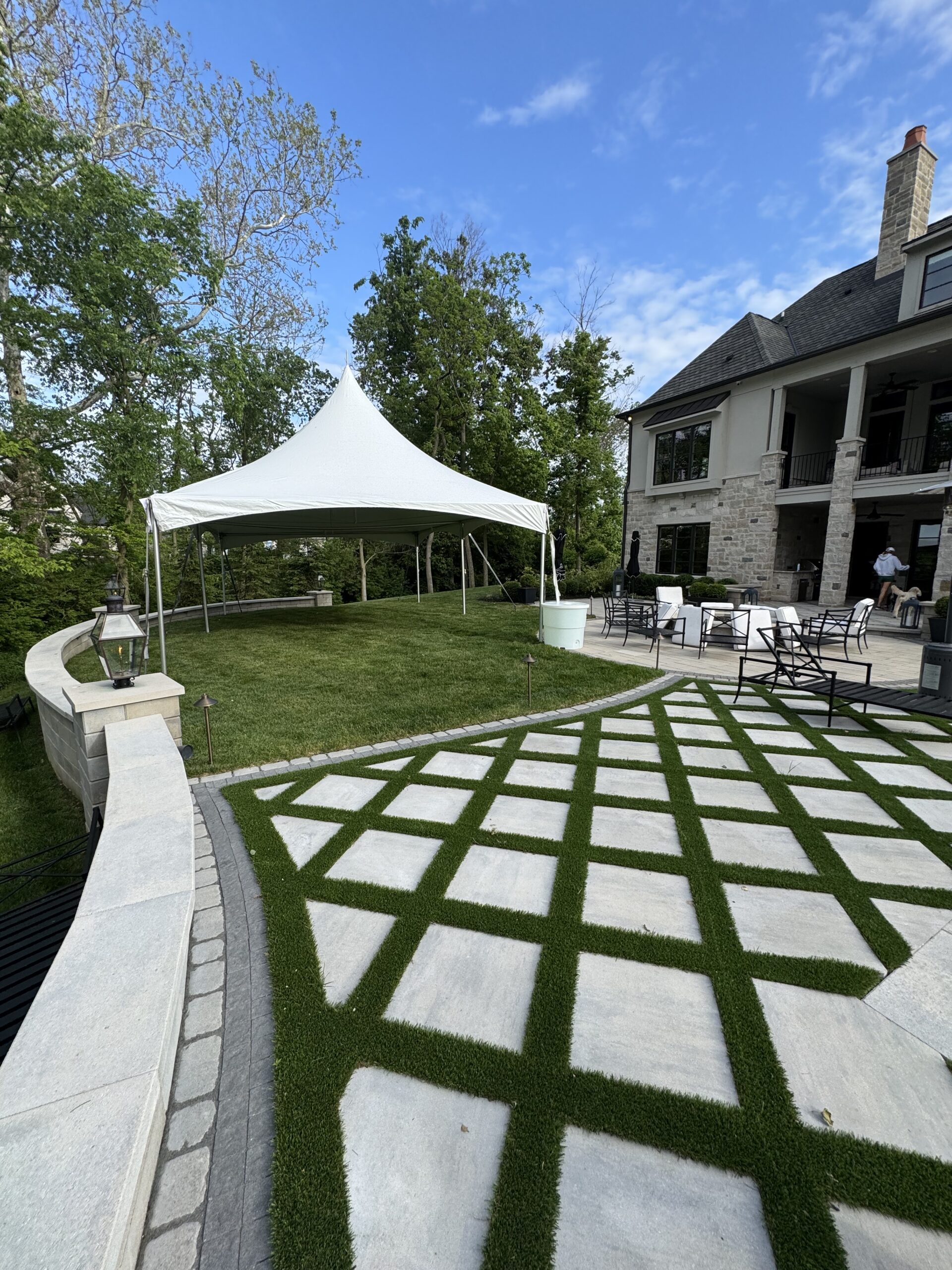 tent rental setup Westfield Indiana Noblesville Tent and Event