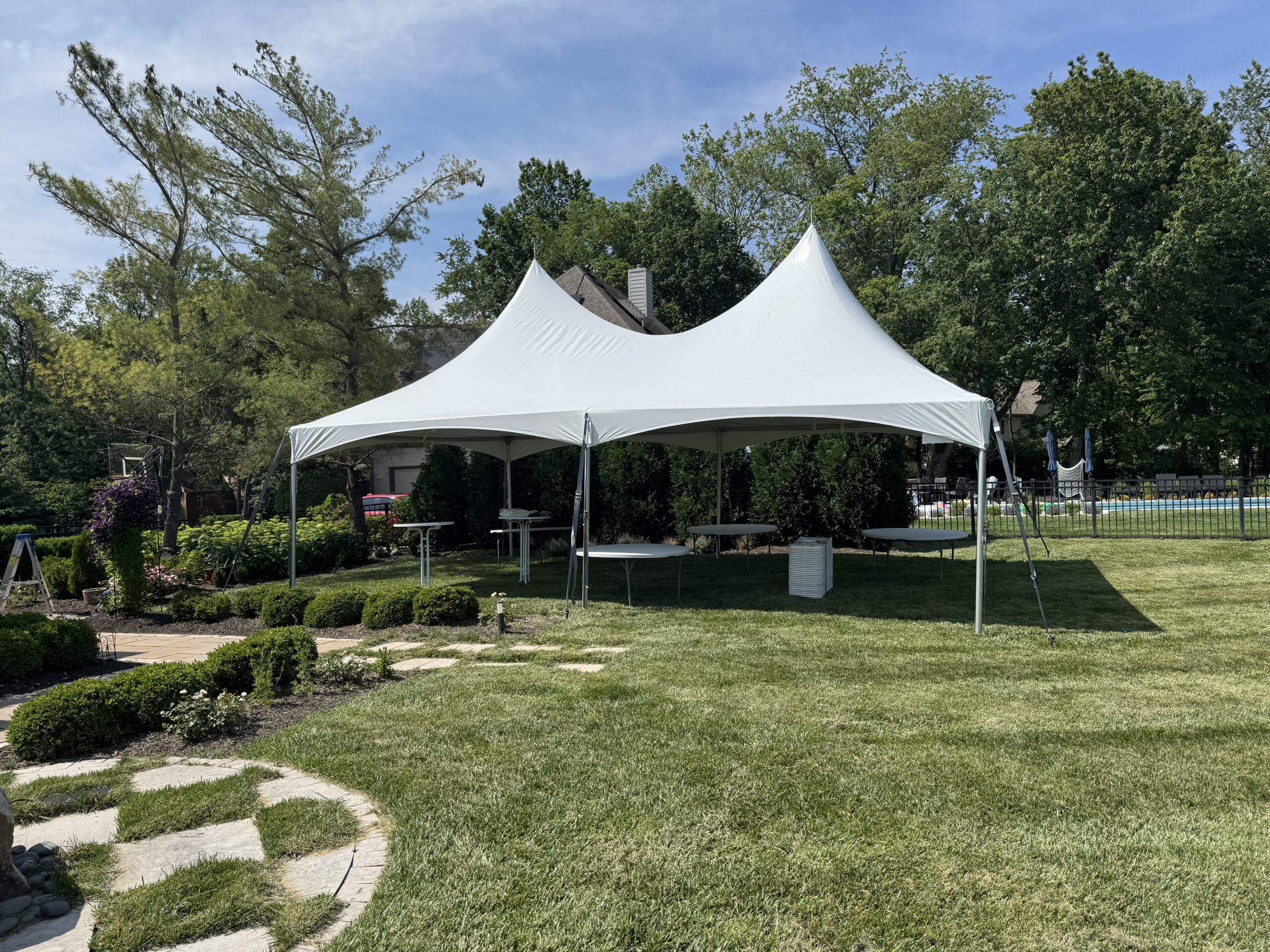 20x30 tent rental Hamilton County Indiana