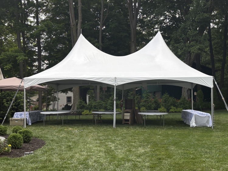 tent rental setup Carmel Indiana Noblesville Tent and Event