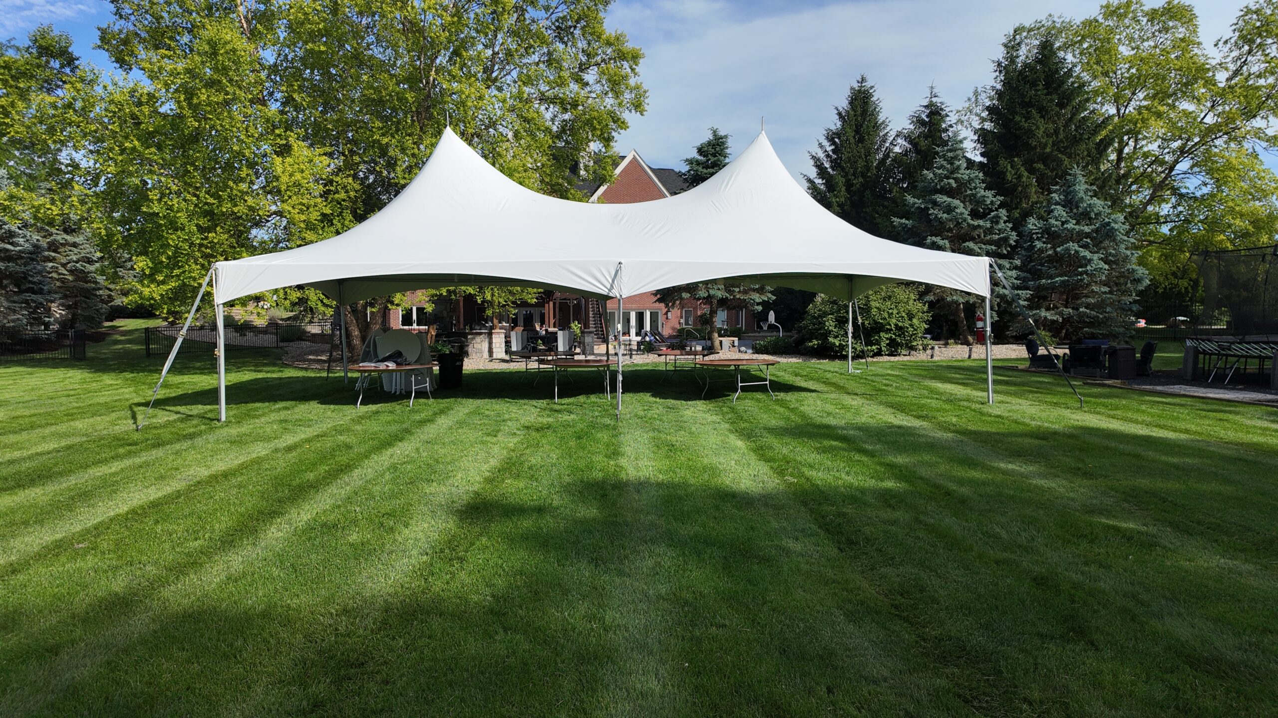 20x40 tent rental Hamilton County Indiana